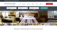 Desktop Screenshot of mississauga-furnished-apartments.com